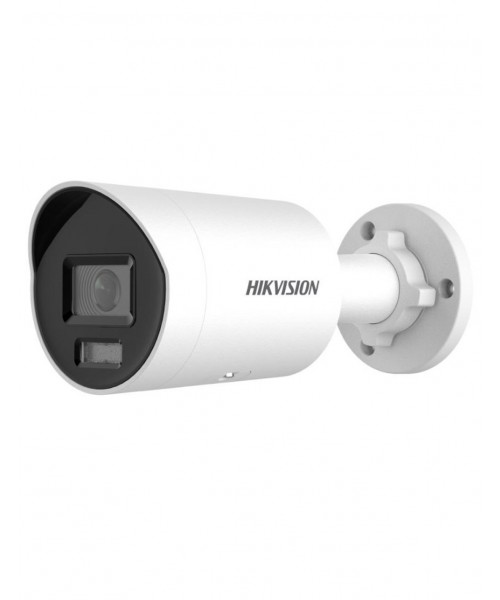 Hikvision 8 MP Smart Hybrid Light with ColorVu Fixed Mini Bullet Network Camera DS-2CD2087G2H-LIU/SL 