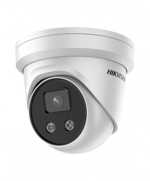 Hikvision AcuSense 8MP IR Fixed Turret Network Camera with Built-in Microphone 2.8mm Lens DS-2CD2386G2-IU2 