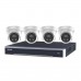 Hikvision 4 × 6MP AcuSense CCTV Kit with 4 Channel 4K PoE NVR