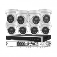Hikvision 8 × 8MP 4K AcuSense CCTV Kit with 8-Channel 8K PoE NVR