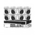 Hikvision 8 × 8MP ColorVu 3.0 Active-Deterrence CCTV Kit with 8-Channel 8K NVR 4TB Hard Drive
