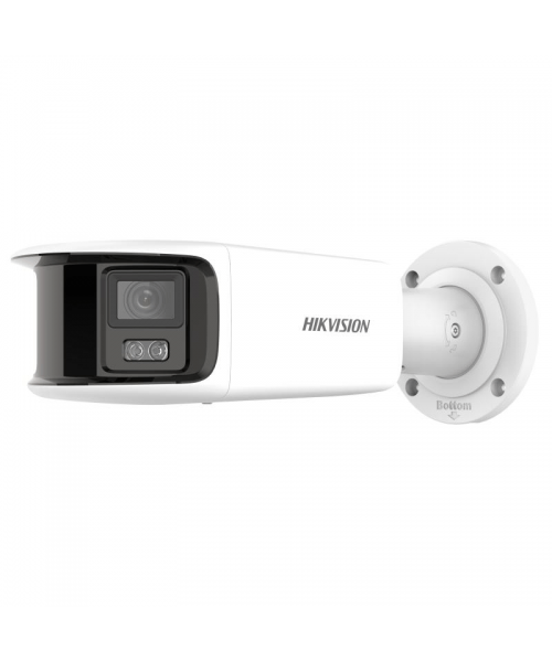 Hikvision DS-2CD2T87G2P-LSU/SL 8MP ColorVu 180° Panoramic Bullet Camera  Dual 4mm Strobe Audio IP67
