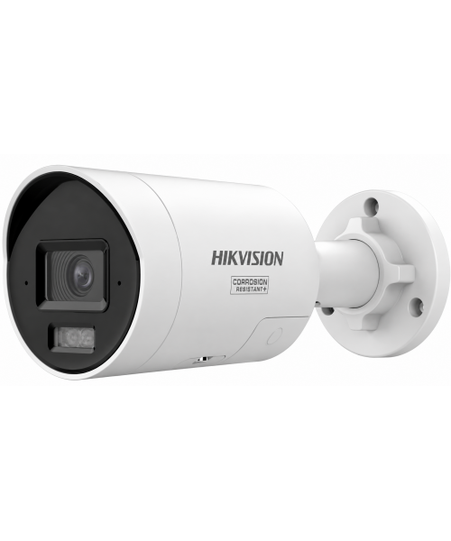 Hikvision DS-2CD2087G3-LI2UY/SL 8MP 4K ColorVu 3.0 Mini Bullet Camera 2.8mm – Strobe & Two-Way Audio