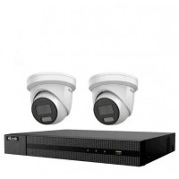 Hilook powered by Hikvision 4CH NVR Kit with 2 x 6MP AI Turret Camera with 2TB HDD Hilook powered by Hikvision 4CH NVR Kit with 2 x 6MP AI Turret Camera with 2TB HDD