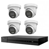 Hilook powered by Hikvision 4CH NVR Kit with 4 x 6MP AI Turret Camera with 2TB HDD Hilook powered by Hikvision 4CH NVR Kit with 4 x 6MP AI Turret Camera with 2TB HDD