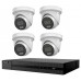 Hilook powered by Hikvision 8CH NVR Kit with 4 x 6MP AI Turret Camera with 2TB HDD