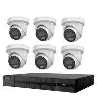 Hilook powered by Hikvision 8CH NVR Kit with 6 x 6MP AI Turret Camera with 2TB HDD Hilook powered by Hikvision 8CH NVR Kit with 6 x 6MP AI Turret Camera with 2TB HDD