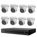 Hilook powered by Hikvision 8CH NVR Kit with 8 x 8MP AI Turret Camera with 4TB HDD