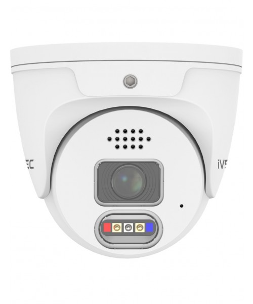 IVSEC 850D 8MP 4K 110° AI PoE ONVIF Advance Deterrent Dome Security Camera - IVNC-850D