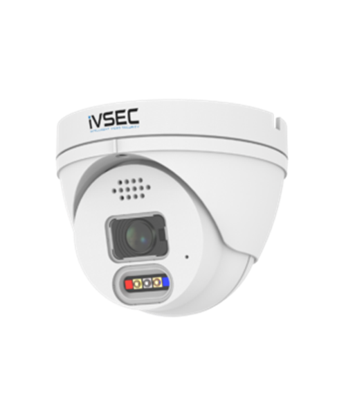 IVSEC PRO 880D 8MP 4K 106° 25fps AI PoE ONVIF Sony Sensor Dome Security Camera - IVNC-880D-AI