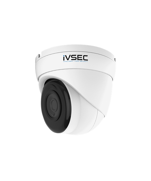IVSEC 12MP TURRET IP CAMERA 3.6MM LENS POE IP66 30M IR MIC IVS