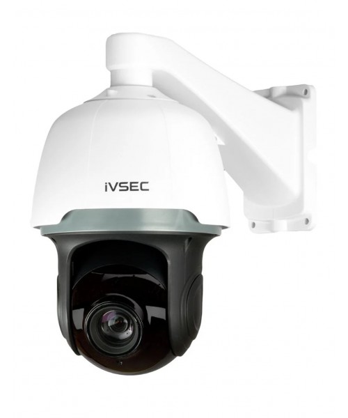 IVSEC 8MP PTZ Speed Dome IP Camera 25x Optical Zoom 30FPS PoE IP67 Rating 100m IR Night Vision