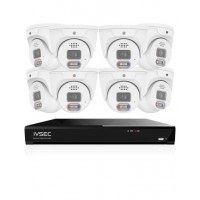 IVSEC PRO 8MP 4K PRO-AI 2TB 8CH 8x880D Cam 25fps Sony Starvis NVR CCTV Security System (8x8)