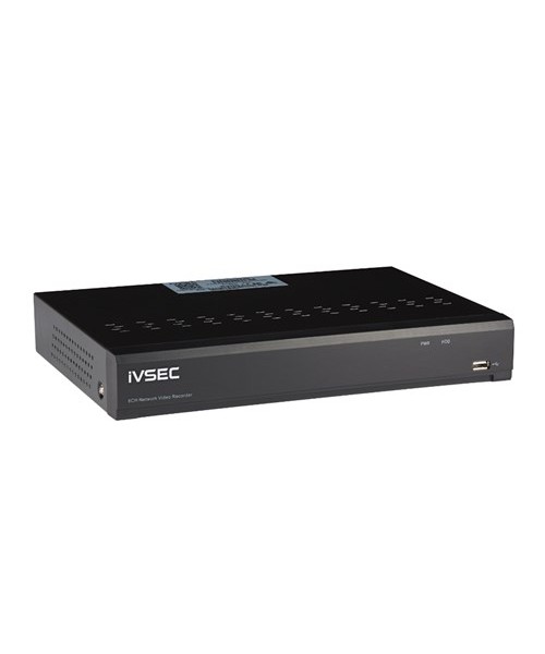 IVSEC 16 Channel NVR up to 12MP 16 x EPOE Ports 6K IVS with 10TB Hard Drive 