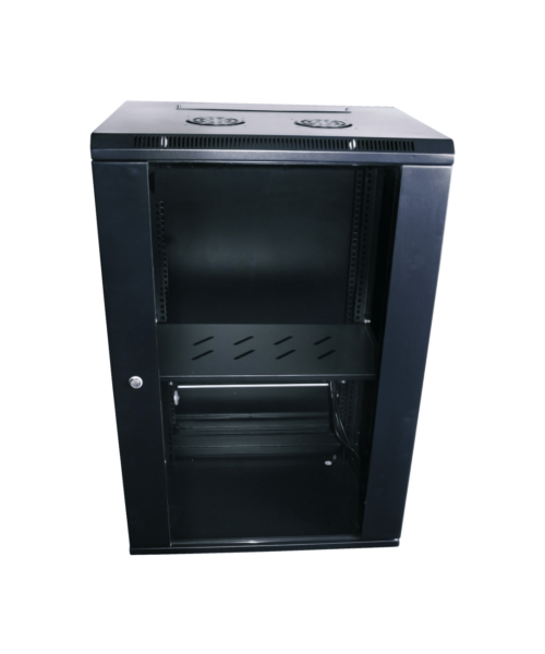 18RU 18U 19 Inch 450mm Deep Wall Mount Cabinet Server Rack Data Network Communications