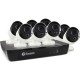  Swann 8 Channel Security System: 4K Super HD NVR-8580 with 2TB HDD & 8 x 4K NHD-887MSB True Detect Bullet Cameras