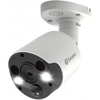  Swann Thermal Sensing PIR Security Camera: 4K Ultra HD Bullet withSpotlight & Siren - SWPRO-4KMSFB