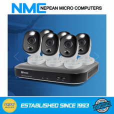 Swann 8 Channel Security System: 4K Ultra HD DVR-5580 with 2TB HDD & 6 x 4K Thermal Sensing Cameras SWPRO-4KWLB