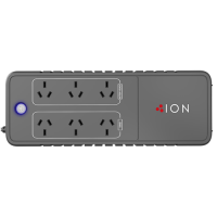 ION F10 Powerboard 850VA UPS 3 X Power Protection & 3 X Surge Protection ports