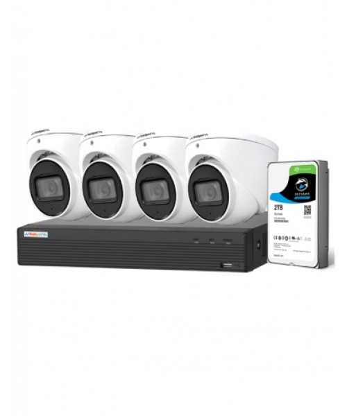 Watchguard L Series 4 Camera 6MP IP NVR Surveillance Kit 8 Channel 2TB - NVRKIT-L862-4C Watchguard L Series 4 Camera 6MP IP NVR Surveillance Kit 8 Channel 2TB - NVRKIT-L862-4C